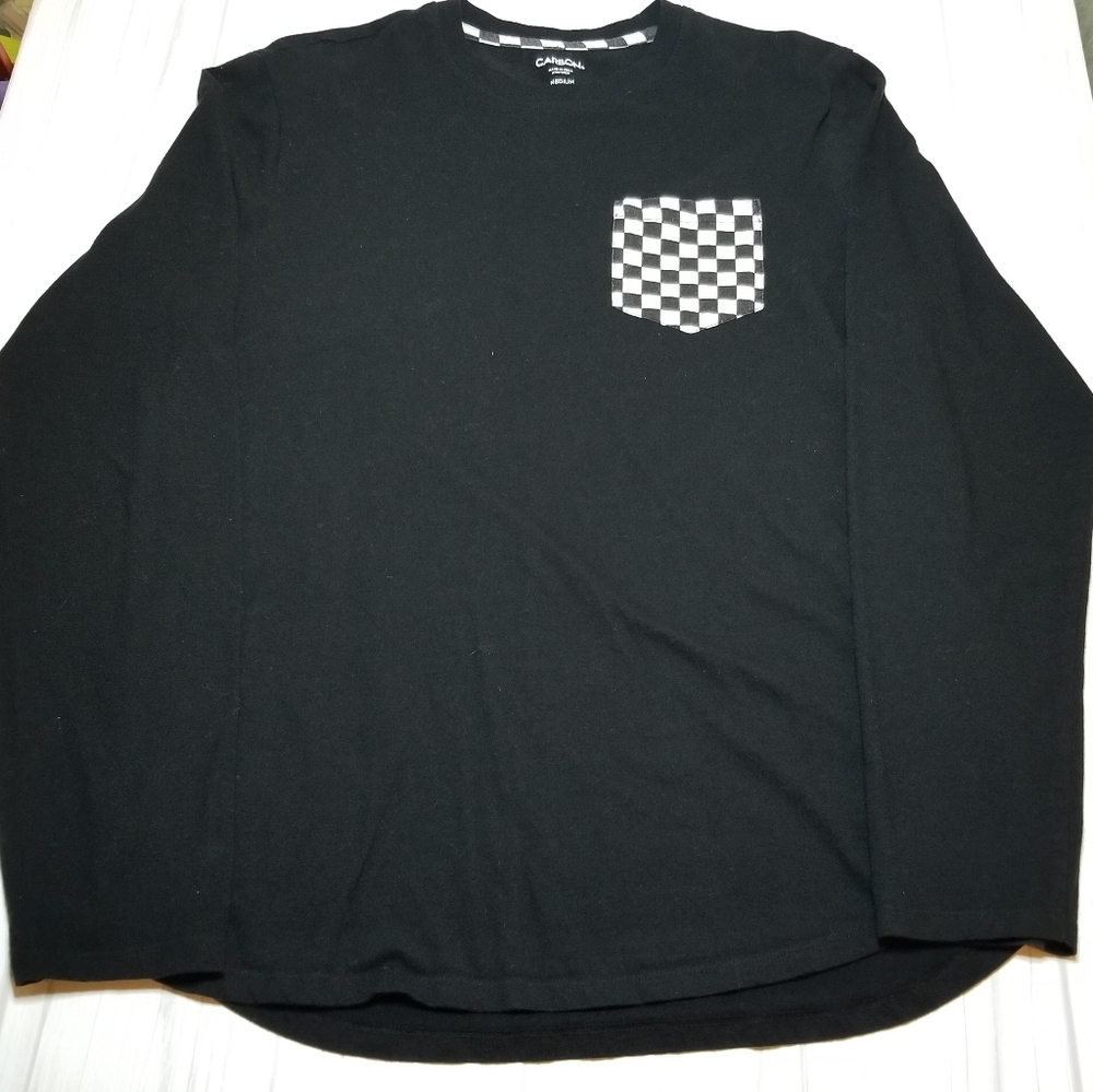 Carbon Checkered Pocket Long sleeve
